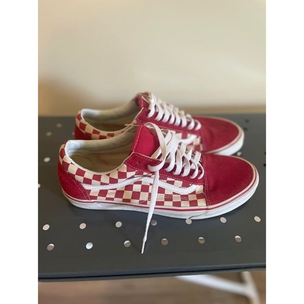 Vans Old Skool "Red Checkered" Sneakers